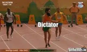 Dictator race meme template
