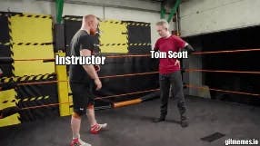 Tom Scott gets slam dunked meme template